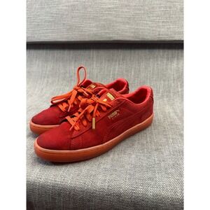 Puma Suede Haribo 382854-01 Kids US 7 Sneakers Poppy Red Low Top Lifestyle Shoes